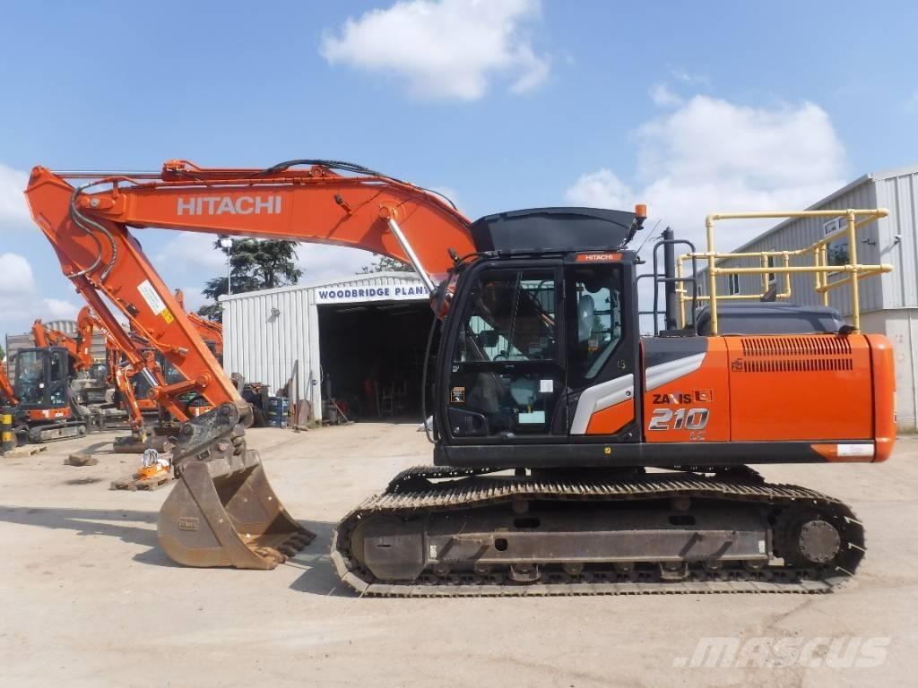 Hitachi ZX 210 LC-7 Beltegraver