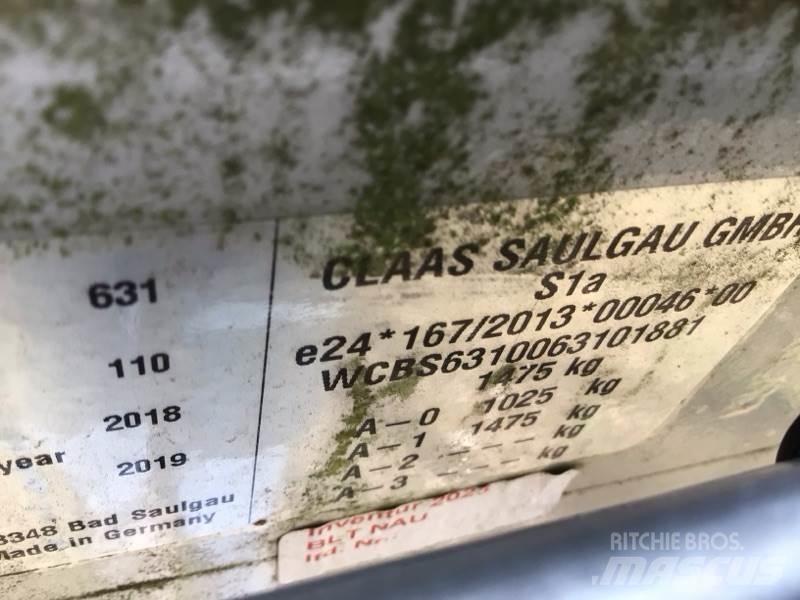 CLAAS Volto 1300 T Raker og høyvendere
