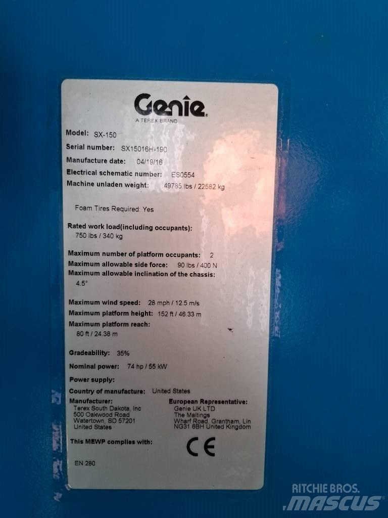 Genie SX 150 Teleskop bomlifter