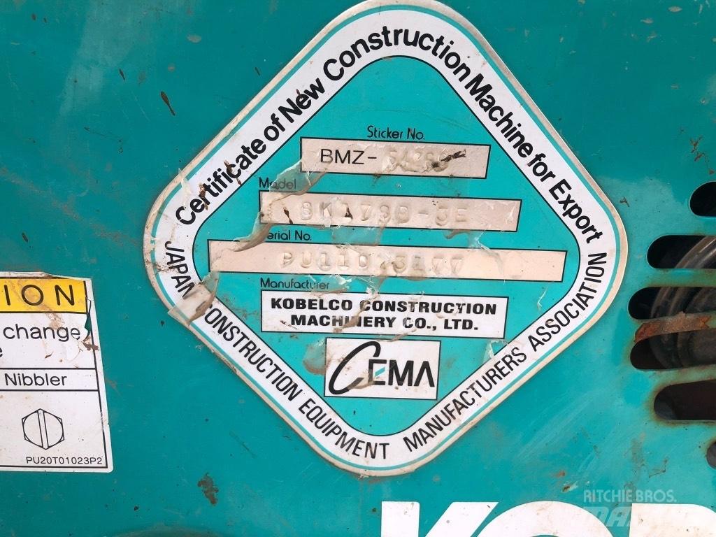 Kobelco SK 35 SR-6E Minigravere <7t