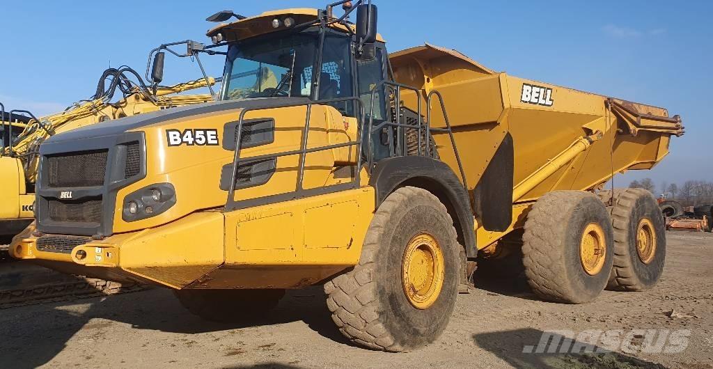 Bell B 45 E Rammestyrte Dumpere