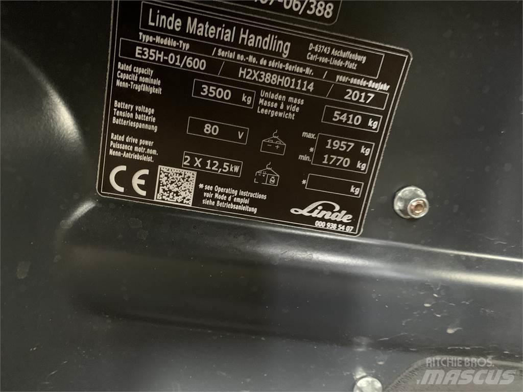 Linde E35/600H Elektriske trucker