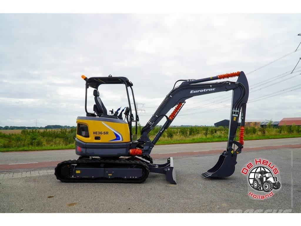 Eurotrac HE36SR Spesialtilpassede gravemaskiner