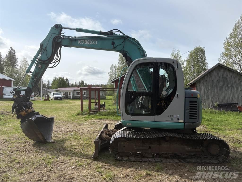 Kobelco SK70SR Midigravere 7 - 12t