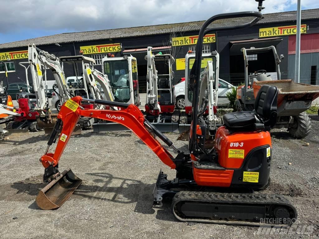 Kubota U 10-3 Minigravere <7t