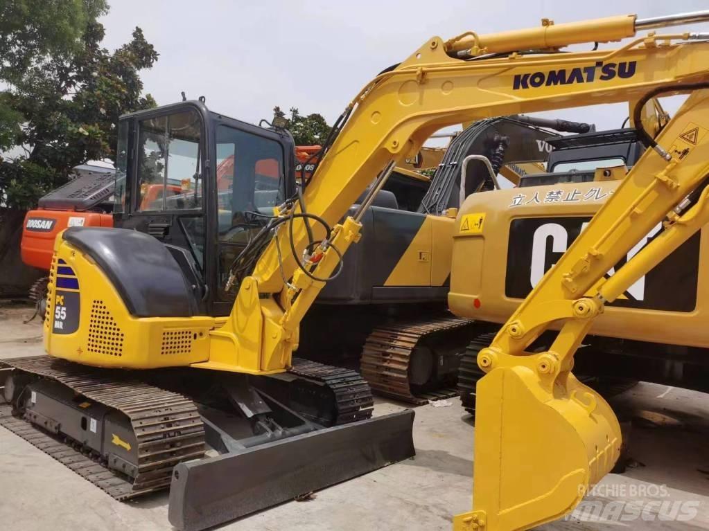 Komatsu PC 55 Beltegraver