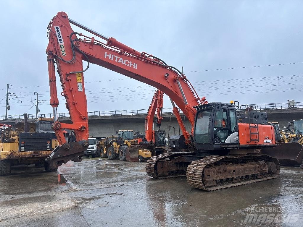 Hitachi ZX 490 LCH Beltegraver