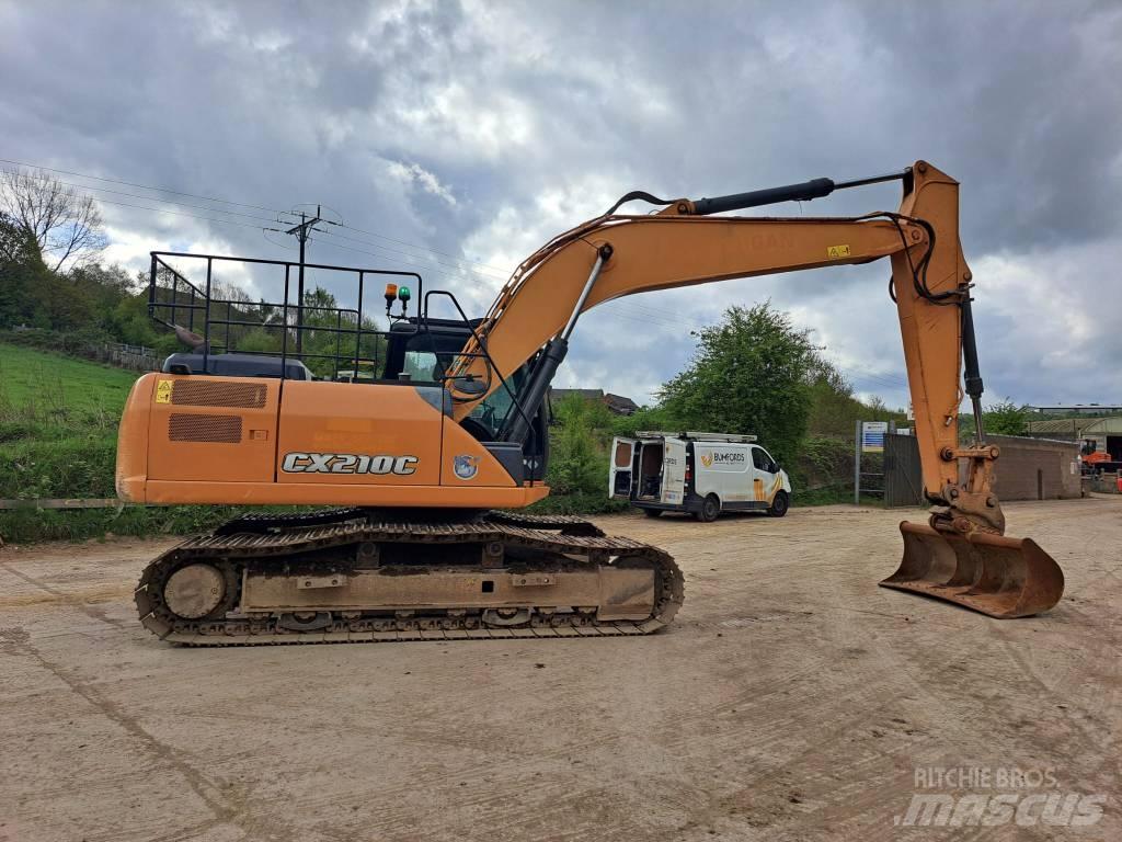 CASE CX 210 C Beltegraver