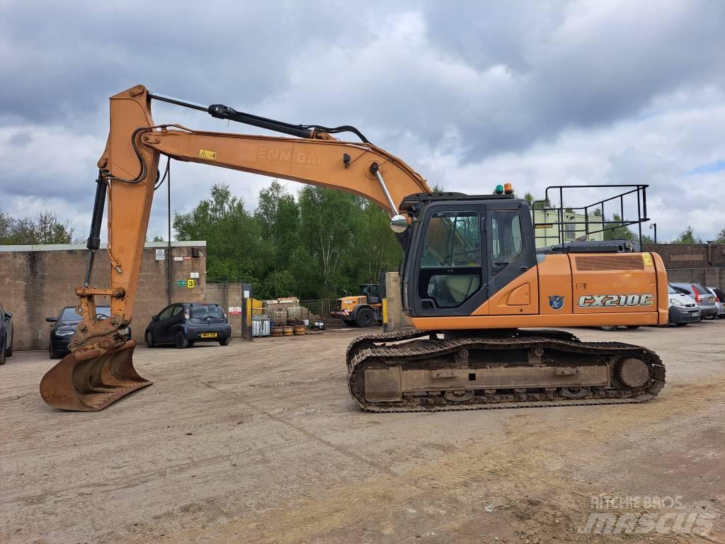 CASE CX 210 C Beltegraver