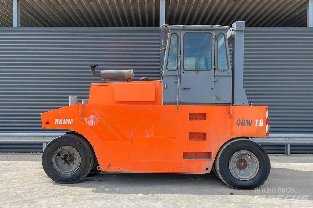 Hamm GRW 24 Gummihjulsvalser