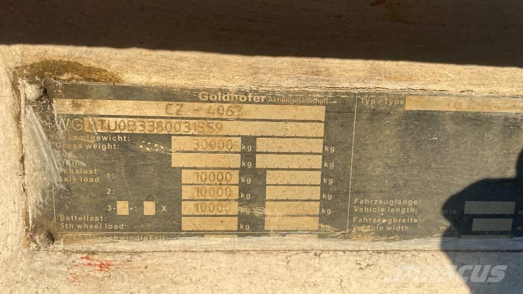 Goldhofer TU 3- 24/80 Maskinhenger