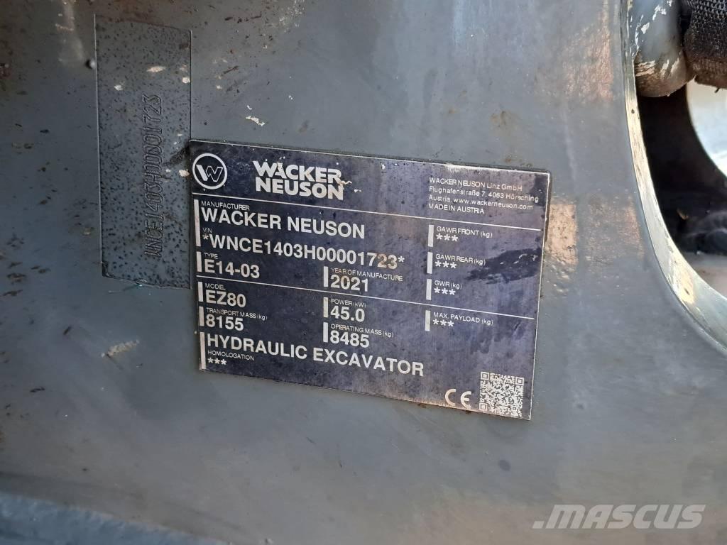 Wacker Neuson EZ 80 Beltegraver