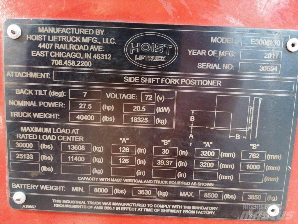 Hoist E300 Elektriske trucker