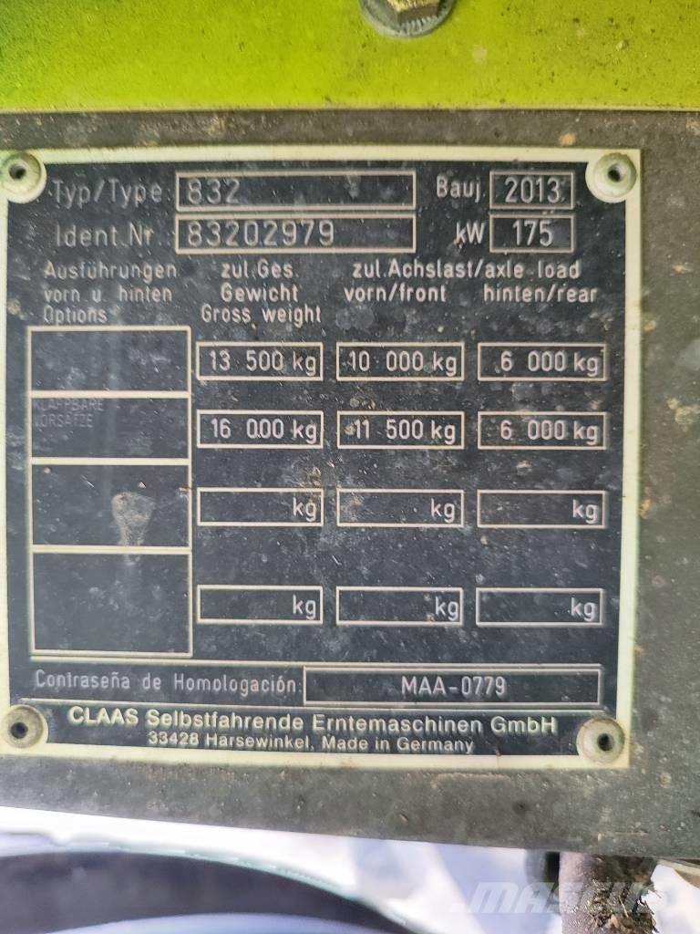 CLAAS Tucano 320 Skurtreskere