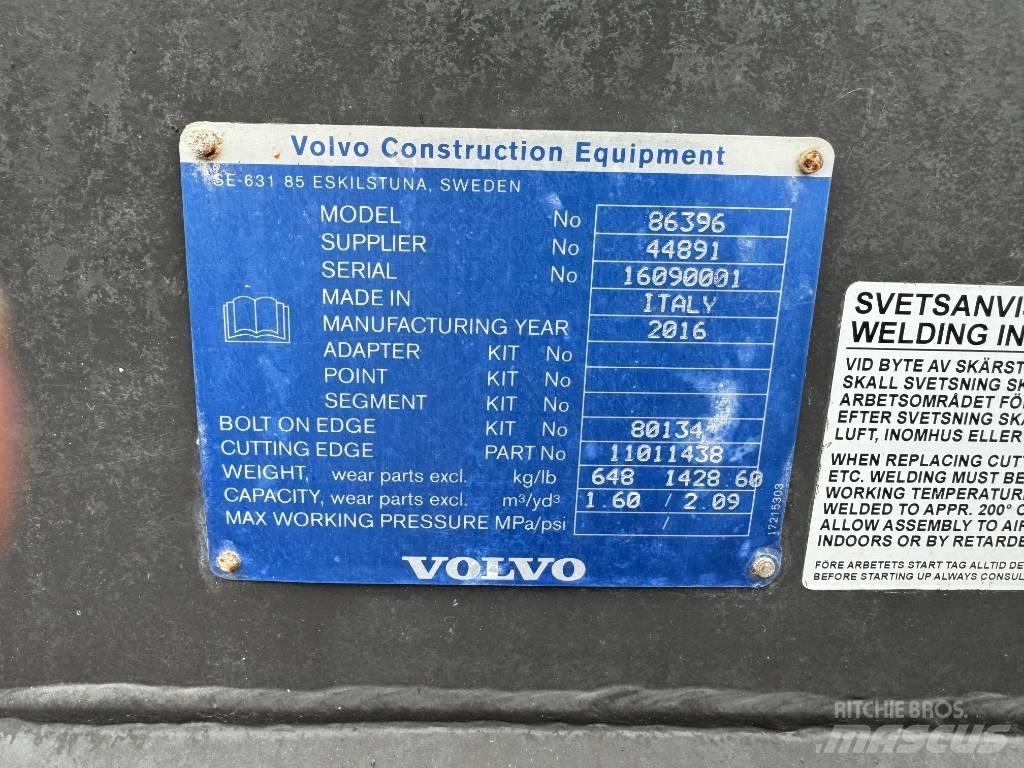 Volvo 1.6m Bucket Skuffer