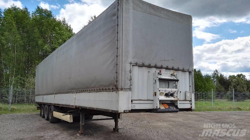 Krone SDP 27 Kapell trailer/semi