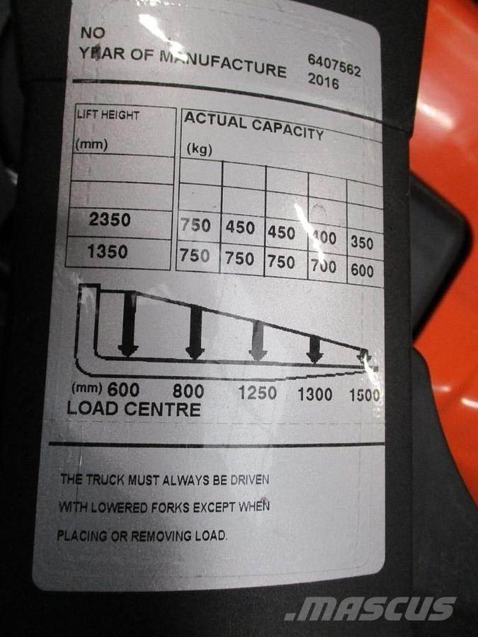 BT SPE120 XR Lavtløftende truck med platform
