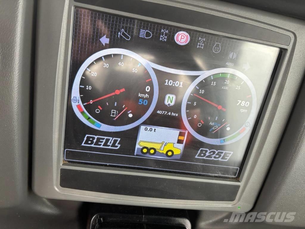 Bell B 25 E Rammestyrte Dumpere