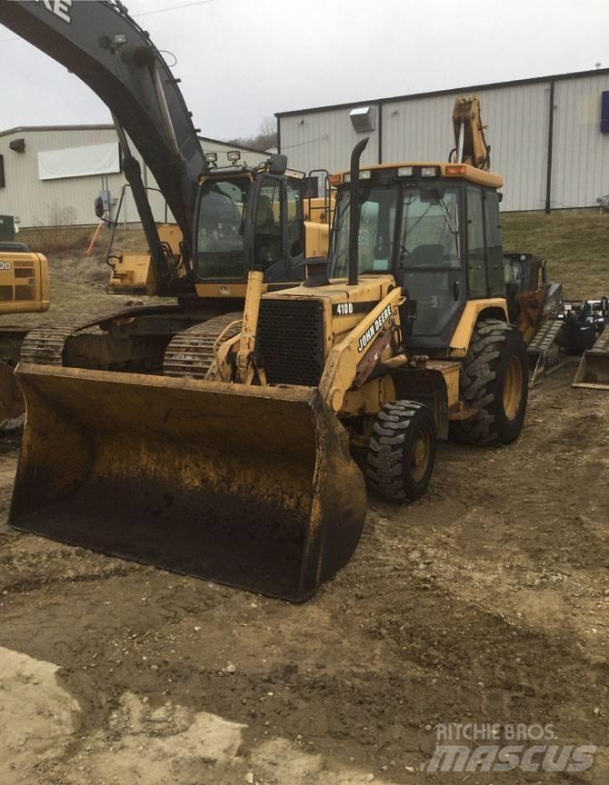 John Deere 410 D Traktorgravere