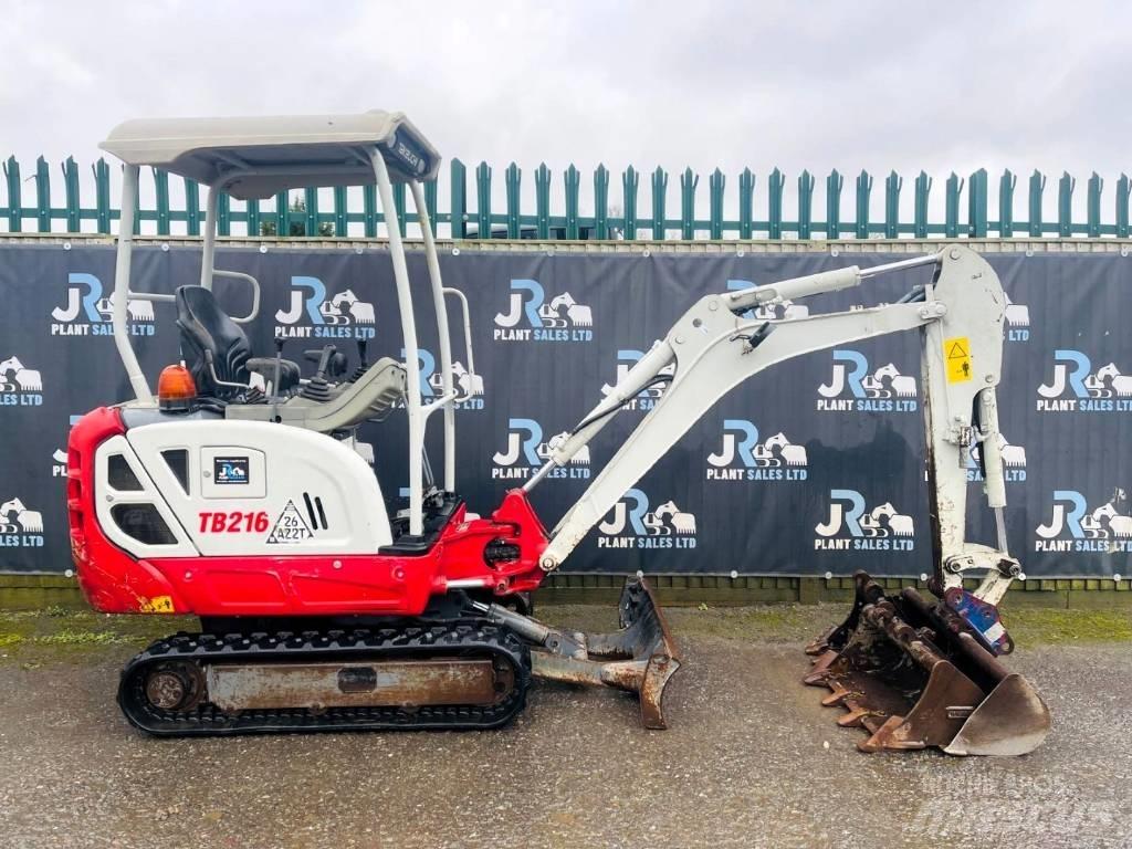 Takeuchi TB 216 Minigravere <7t
