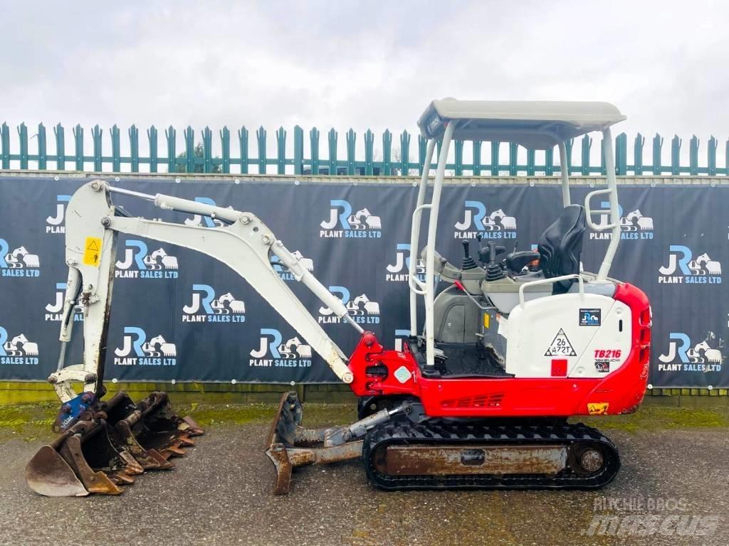 Takeuchi TB 216 Minigravere <7t