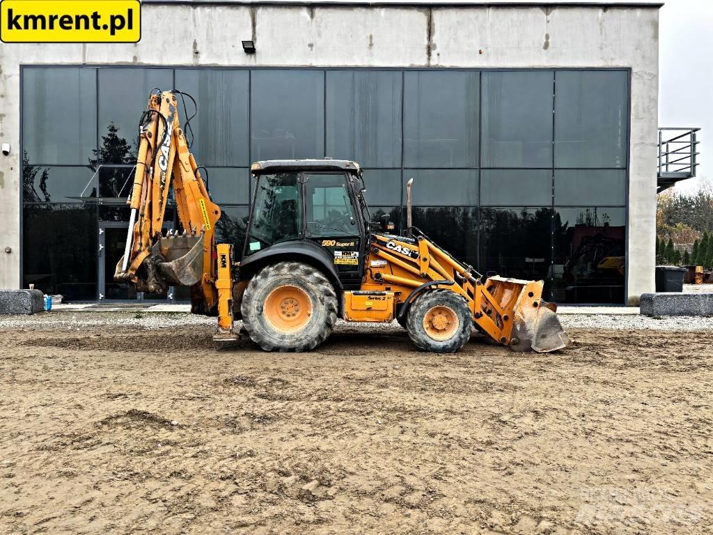 CASE 590 SR Traktorgravere