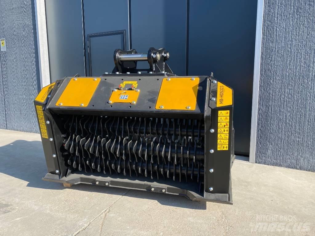 MB Crusher HDS323 Sorteringsskuffer