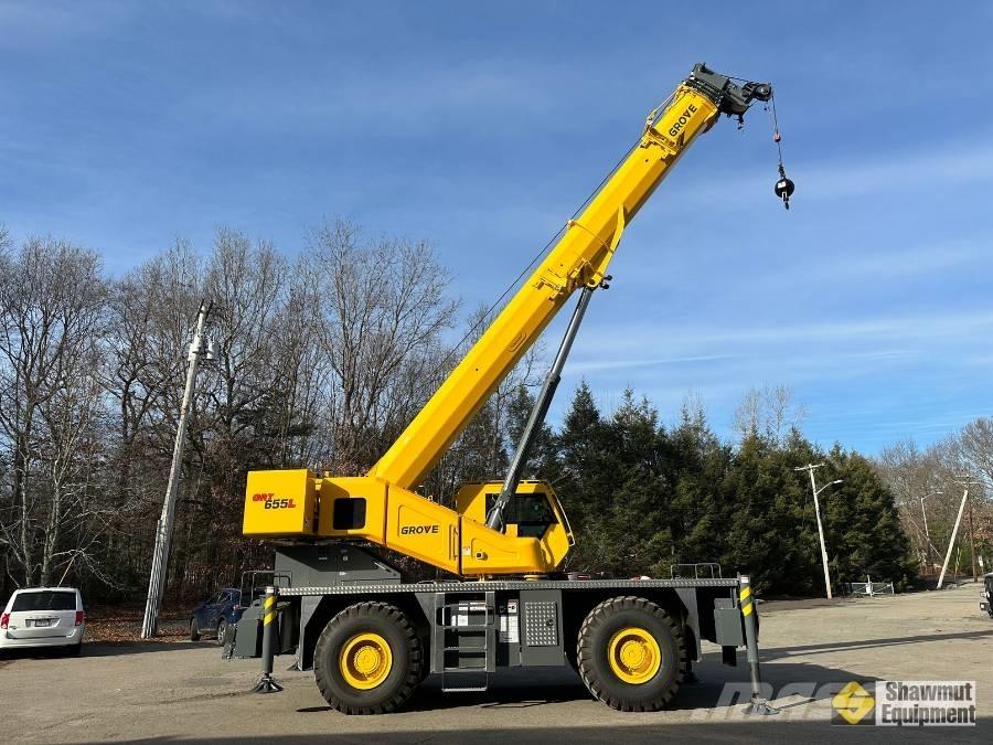 Grove RT 655 Røff terreng kraner