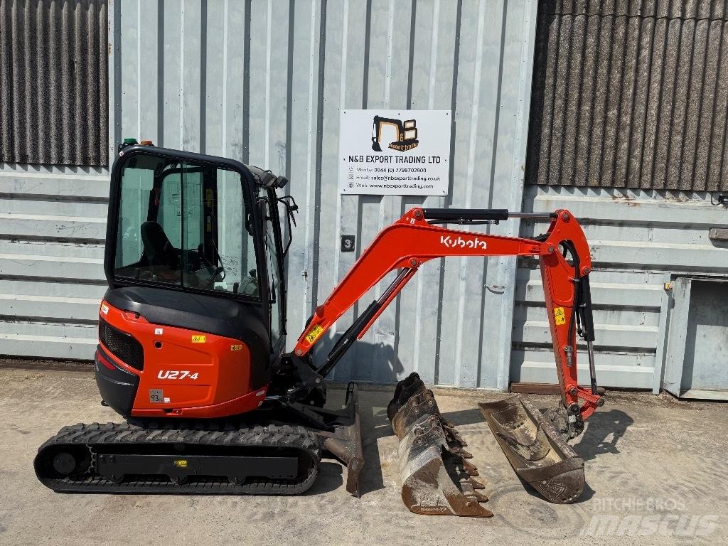 Kubota U 27 Minigravere <7t
