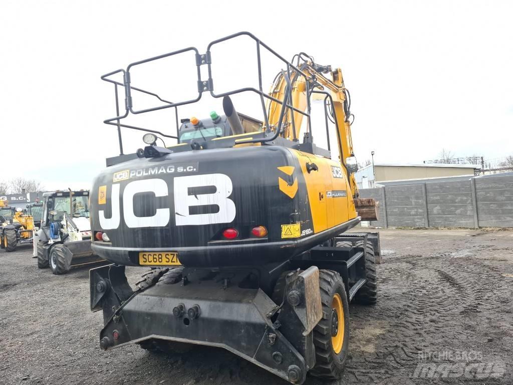 JCB JS 160 W Hjulgravere