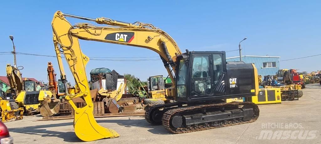 CAT 318FL Beltegraver