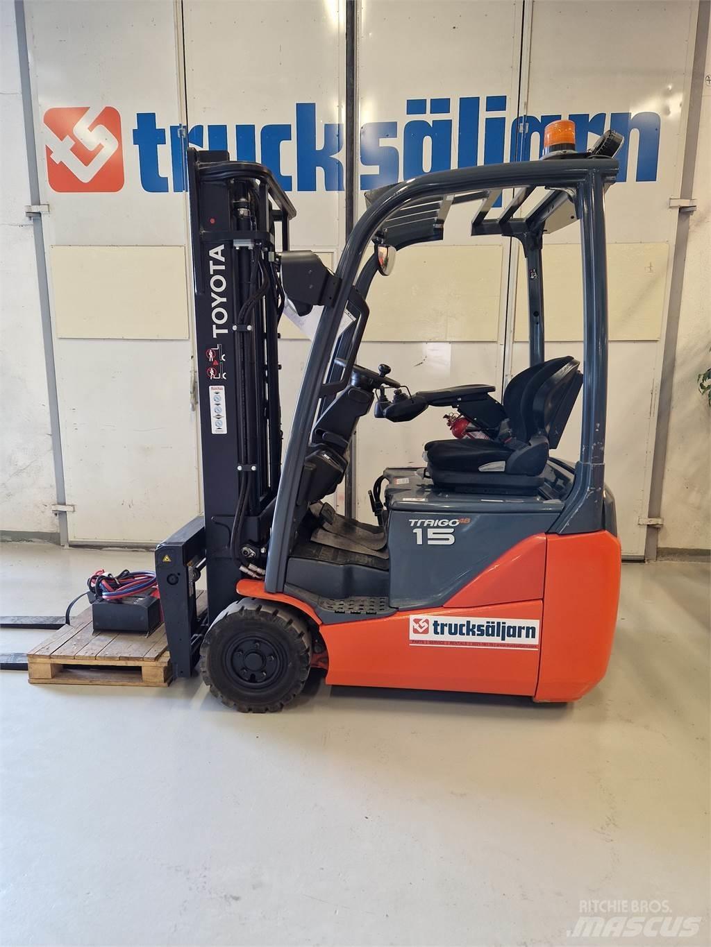 Toyota 8FBE15T Elektriske trucker