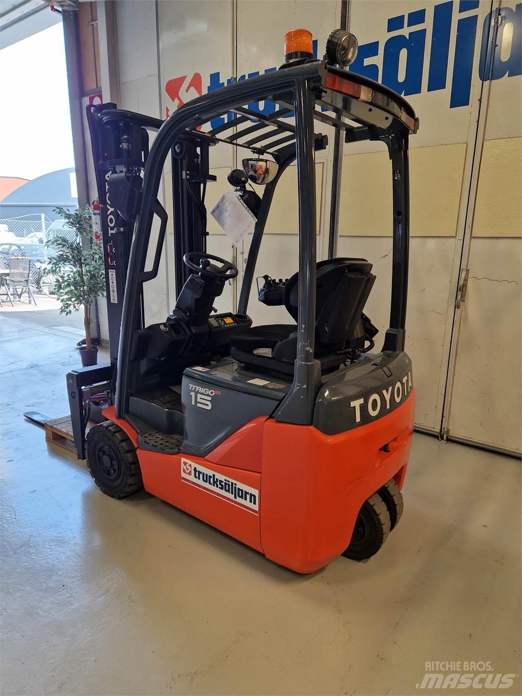 Toyota 8FBE15T Elektriske trucker