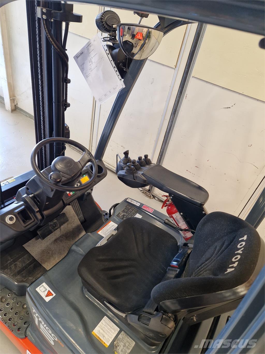 Toyota 8FBE15T Elektriske trucker