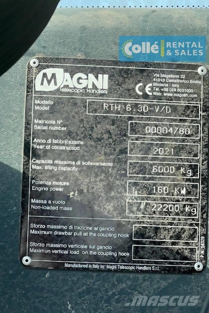 Magni RTH 6.30 | 2021 Teleskoplastere