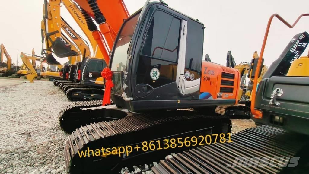 Hitachi ZX 200 Beltegraver
