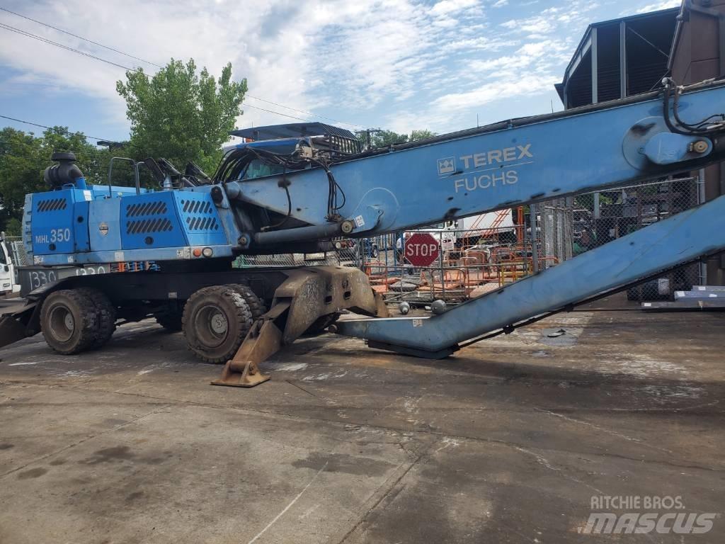 Terex Fuchs MLH350 Gravemaskiner for avfallshåndtering
