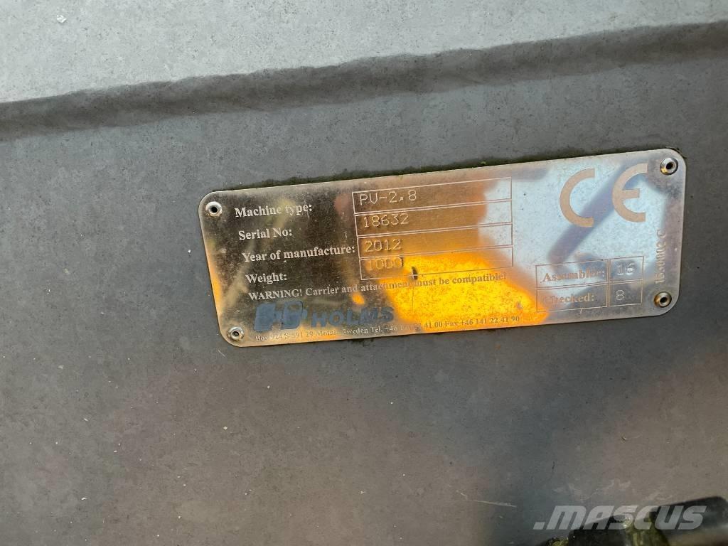 Holms Vikplog 2,8m. Snøploger- og skjær