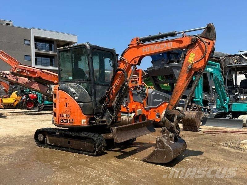 Hitachi ZX 33 U-5 Minigravere <7t