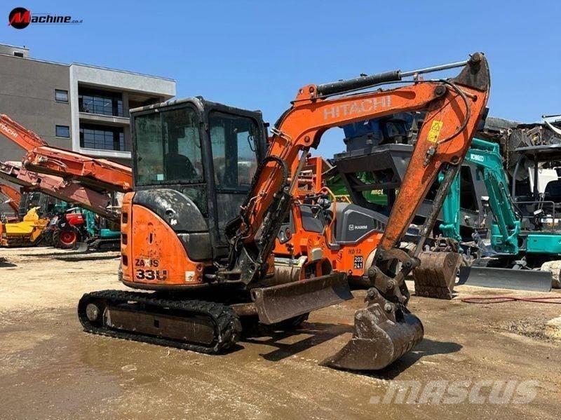 Hitachi ZX 33 U-5 Minigravere <7t