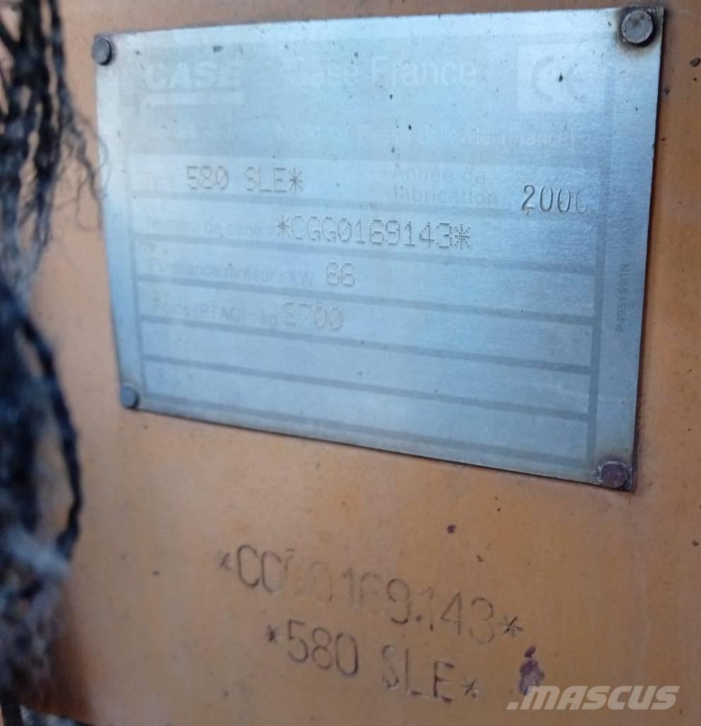 CASE 580 SLE Traktorgravere