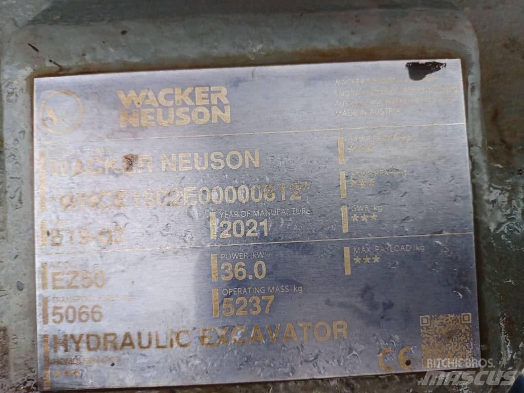 Wacker Neuson EZ50 Beltegraver