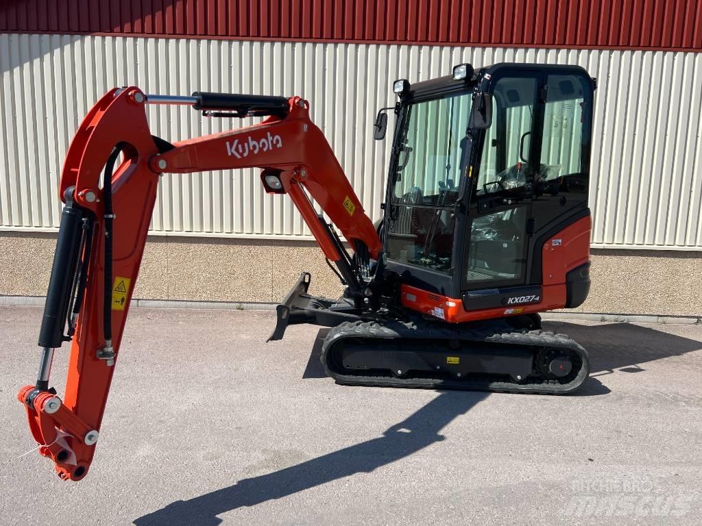 Kubota KX 027-4 Minigravere <7t