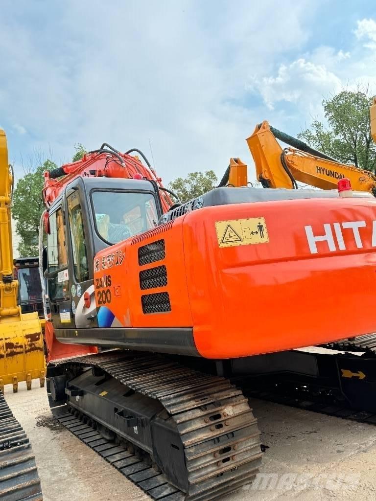 Hitachi ZX 200 Beltegraver