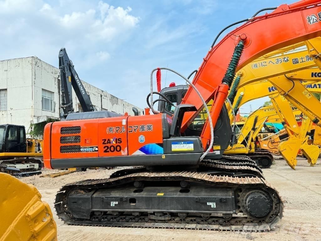Hitachi ZX 200 Beltegraver