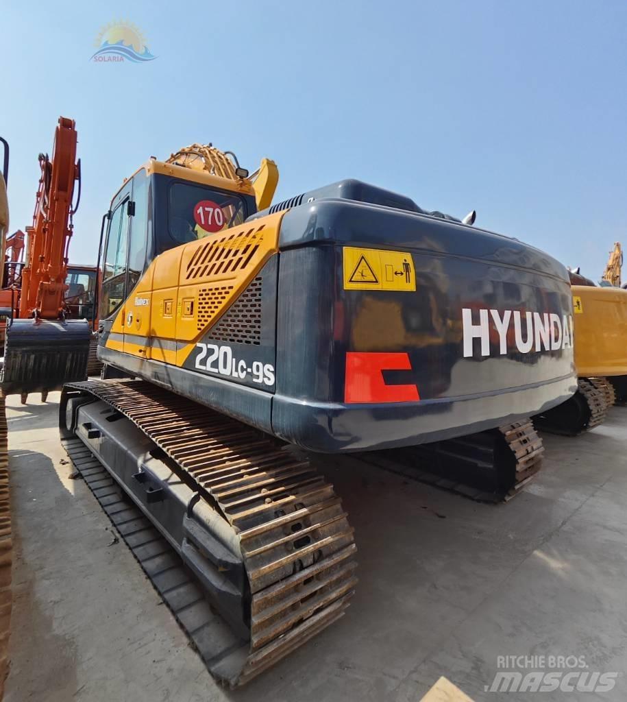 Hyundai R220LC-9S Beltegraver