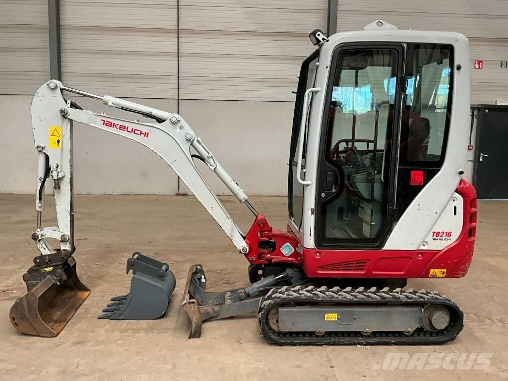 Takeuchi TB 216 Minigravere <7t