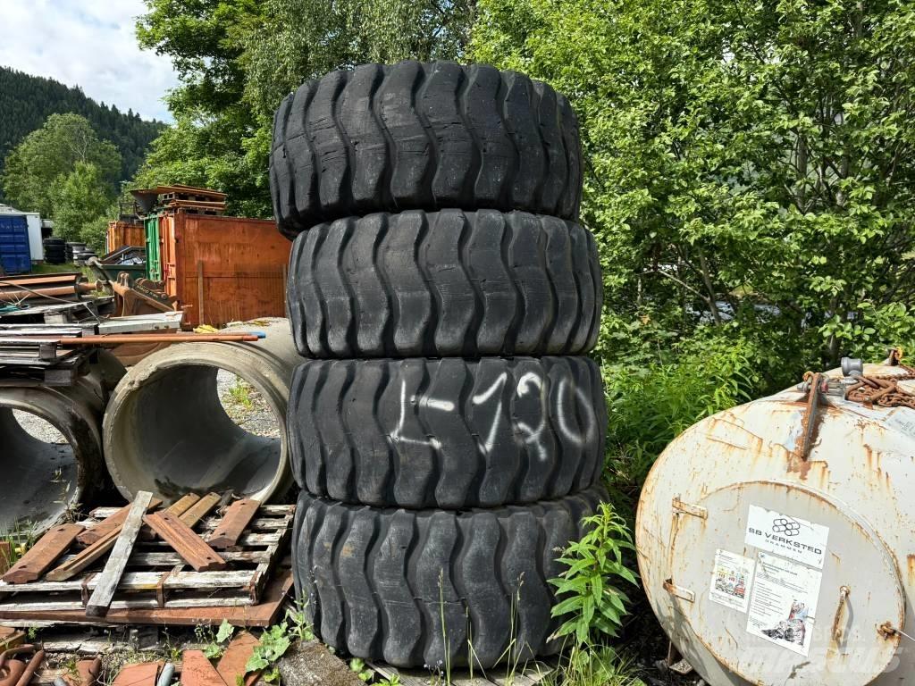 Goodyear 23,5R25 Dekk, hjul og felger