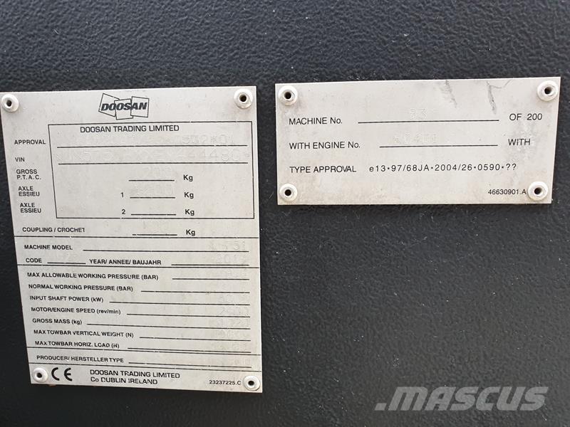 Doosan 7 / 51 Kompressorer