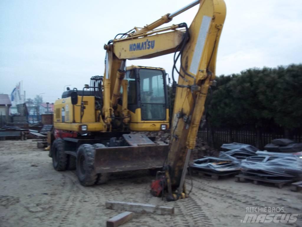 Komatsu PW 180-7 Hjulgravere